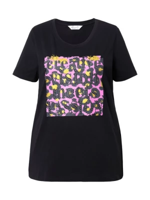 Foto van product MIAMODA Shirt geel / pink / zwart
