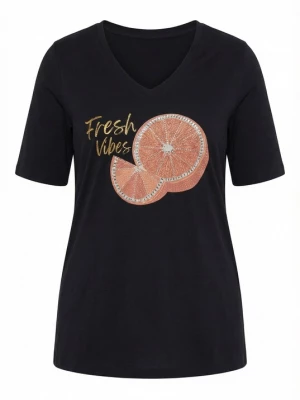 Foto van product MIAMODA Shirt gemengde kleuren / zwart