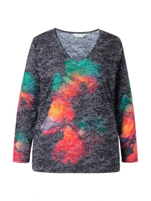 Foto van product MIAMODA Shirt gemengde kleuren / zwart gemêleerd