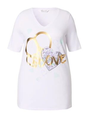 Foto van product MIAMODA Shirt goud / lila / wit