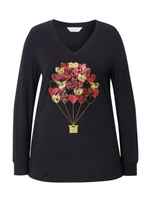 Foto van product MIAMODA Shirt goud / pitaja roze / donkerrood / zwart