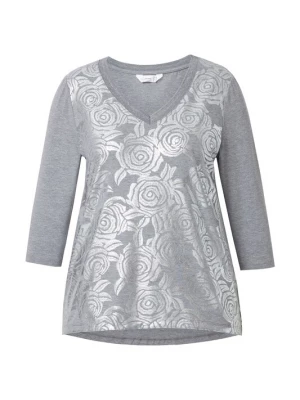 Foto van product MIAMODA Shirt grijs / grijs gemêleerd / zilver