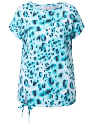Foto van product MIAMODA Shirt jade groen / zwart / wit