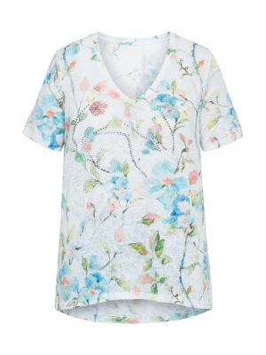 Foto van product MIAMODA Shirt lichtblauw / lichtgroen / wit