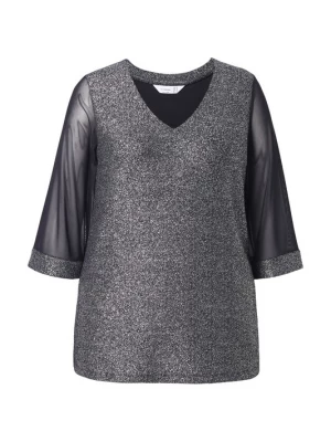 Foto van product MIAMODA Shirt lichtgrijs / zwart