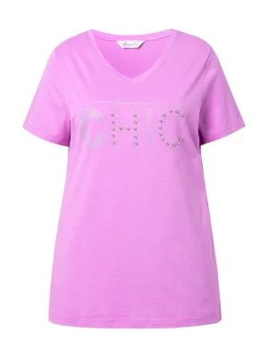 Foto van product MIAMODA Shirt lila / zilver / transparant