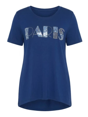 Foto van product MIAMODA Shirt opaal / donkerblauw