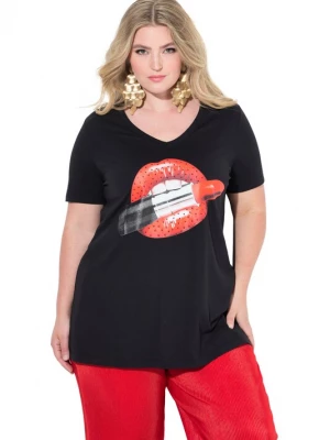 Foto van product MIAMODA Shirt rood / zwart / wit