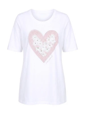 Foto van product MIAMODA Shirt rosa / wit