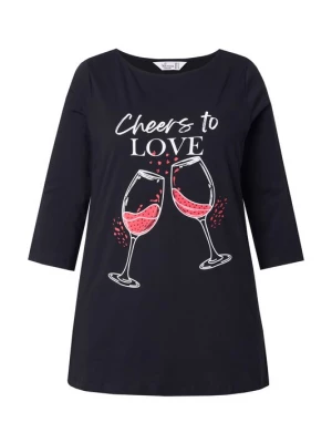 Foto van product MIAMODA Shirt watermeloen rood / zwart / wit
