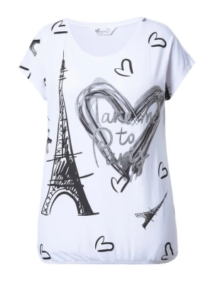Foto van product MIAMODA Shirt zwart / wit