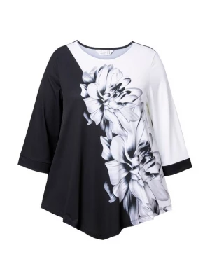 Foto van product MIAMODA Shirt zwart / wit