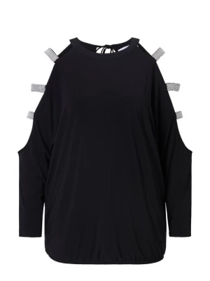 Foto van product MIAMODA Shirt zwart / zilver