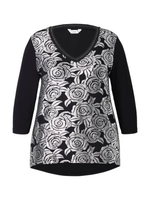 Foto van product MIAMODA Shirt zwart / zilver