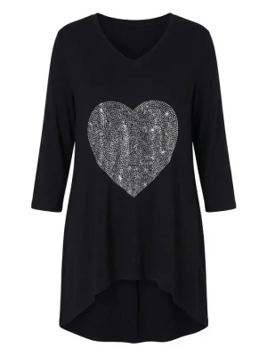 Foto van product MIAMODA Shirt zwart / zilver