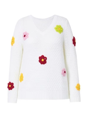 Foto van product MIAMODA Trui gemengde kleuren / offwhite