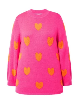 Foto van product MIAMODA Trui oranje / neonroze