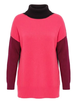 Foto van product MIAMODA Trui pink / bordeaux / zwart