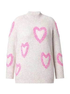 Foto van product MIAMODA Trui pink / offwhite