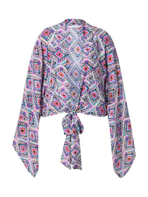 Foto van product MIAMODA Tussenjas blauw / lila / rosa