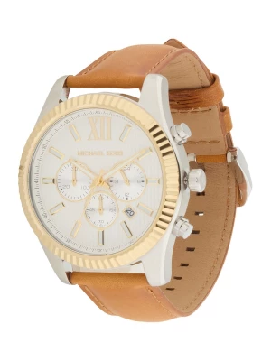 Foto van product Michael Kors Analoog horloge 'LEXINGTON' pueblo / goud / zilver