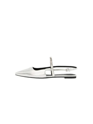 Foto van product MICHAEL Michael Kors Ballerina met riempjes 'DINA FLEX' zilver