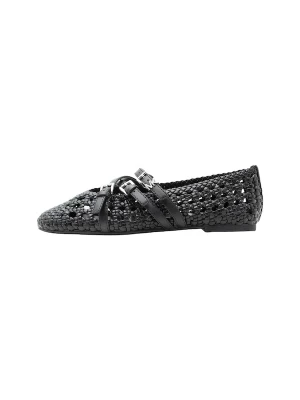 Foto van product MICHAEL Michael Kors Ballerina met riempjes 'INDY' zwart