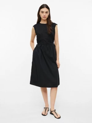 Foto van product Midi-jurk met verstelbare taille en steekzakken s.Oliver zwart