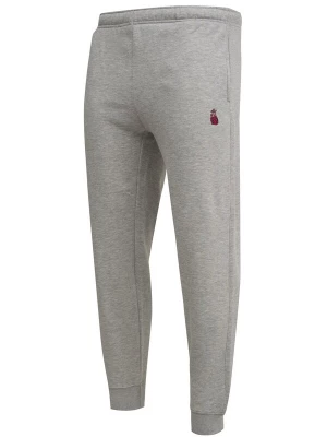 Foto van product Mikon Broek 'Herz' grijs gemêleerd / lichtroze / rood