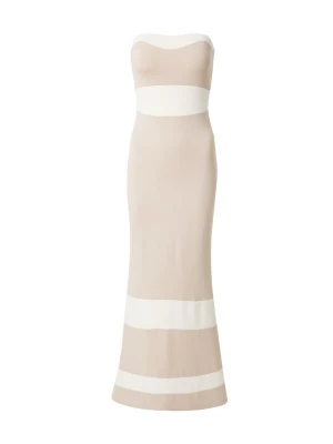 Foto van product millane Avondjurk crème / donkerbeige