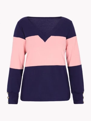 Foto van product MIMO Shirt 'Everyday Fashion' indigo / rosa