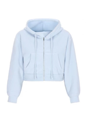 Foto van product MIMO Sweatvest 'Back to School' lichtblauw