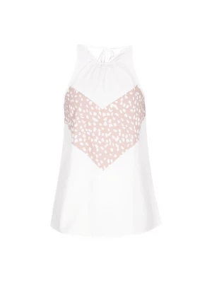 Foto van product MIMO Top poederroze / wit