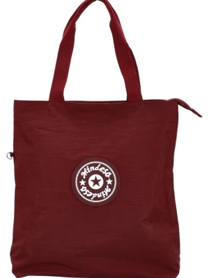 Foto van product Mindesa Shopper kastanjebruin / wit