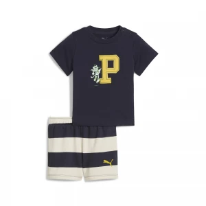 Foto van product Minicats SUPER PUMA T-shirt en short set, Blauw