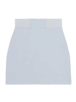Foto van product Minirok CLAUDIE PIERLOT lichtblauw gemêleerd