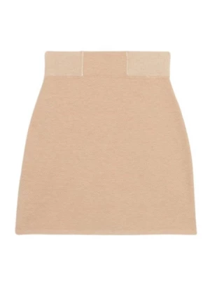 Foto van product Minirok CLAUDIE PIERLOT zandkleur