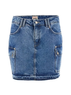 Foto van product Minirok Guess blauw