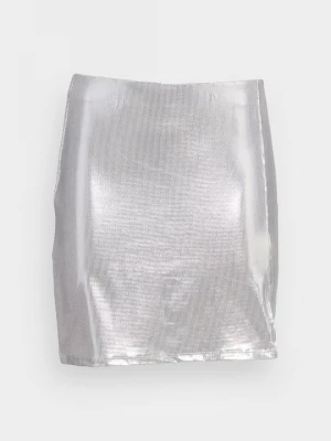Foto van product Minirok Monki zilverkleurig
