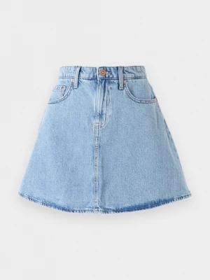Foto van product Minirok Only lichtblauw denim