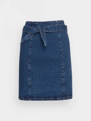Foto van product Minirok Pieces donkerblauw denim