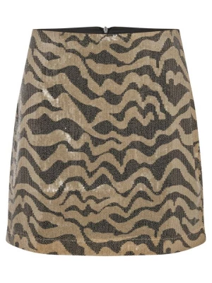 Foto van product Minirok Soaked in Luxury goudkleurig