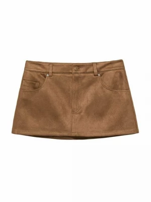 Foto van product Minirok Stradivarius camel