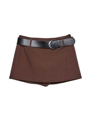 Foto van product Minirok Stradivarius donkerbruin