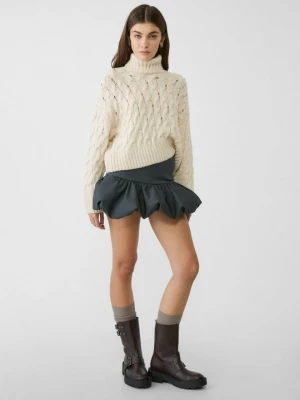 Foto van product Minirok Stradivarius donkergrijs