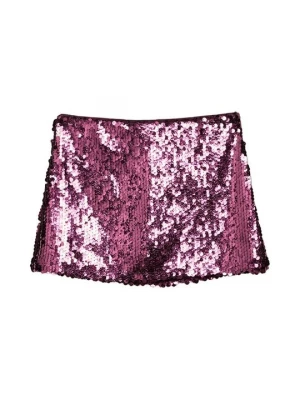 Foto van product Minirok Stradivarius donkerpaars gemêleerd