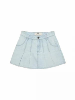 Foto van product Minirok Stradivarius lichtblauw denim
