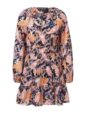 Foto van product MINKPINK Jurk 'CELESTIA' lichtlila / oranje / rosa / zwart