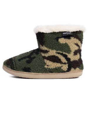 Foto van product Minnetonka Boots 'Betty' beige / groen / zwart