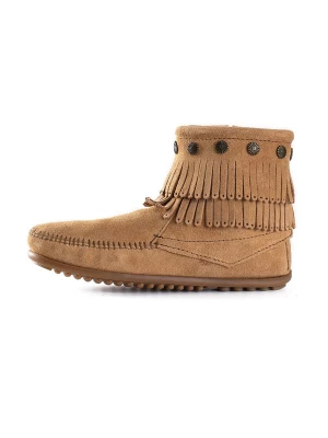 Foto van product Minnetonka Enkellaarsjes lichtbruin